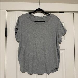 Old Navy Heather Gray Short Sleeve Tee